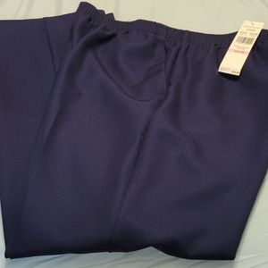 Alfred Dunner Navy Blue pants size 10M